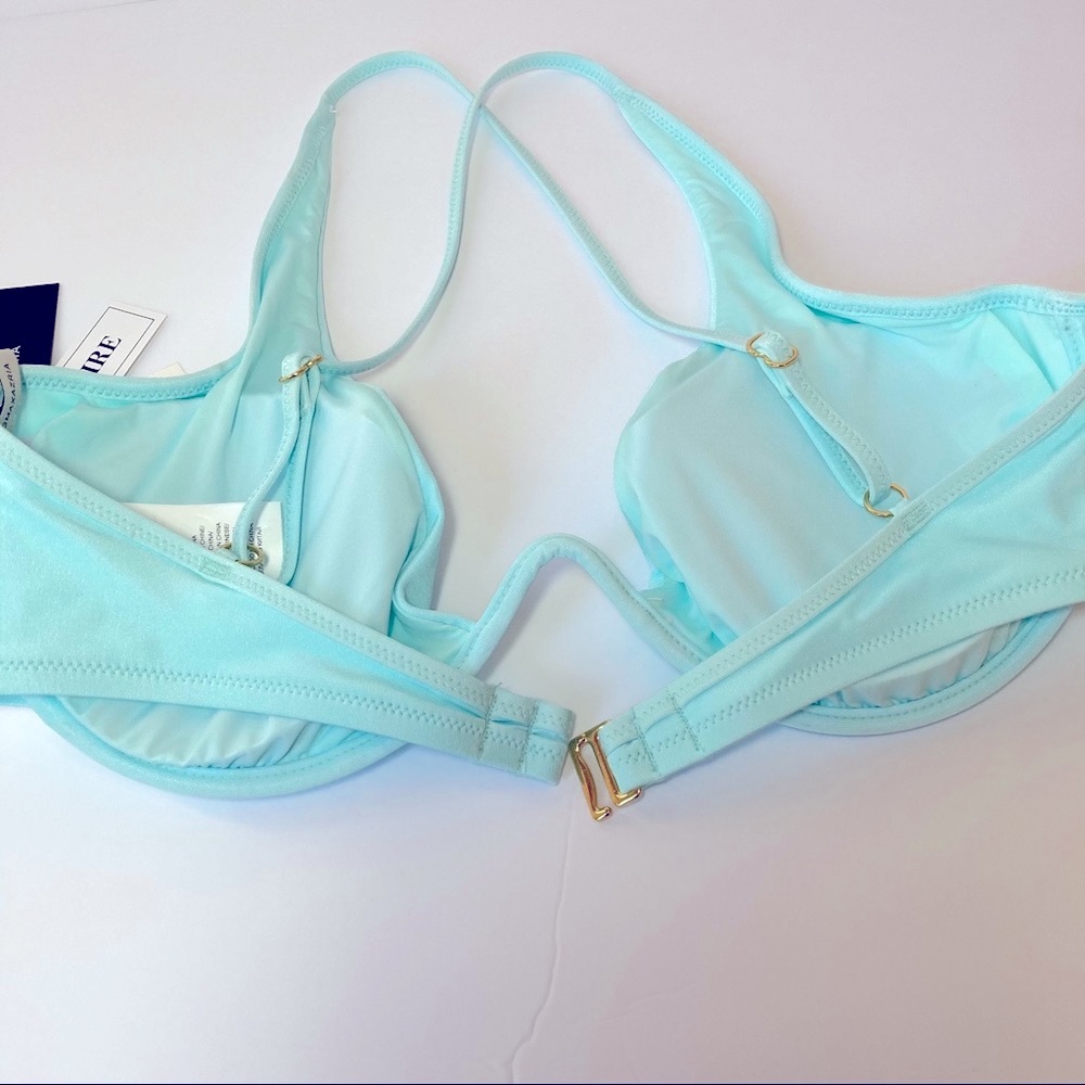 BCBG MAXAZRIA  Crossbody Underwire Bikini Top - Picture 4 of 6